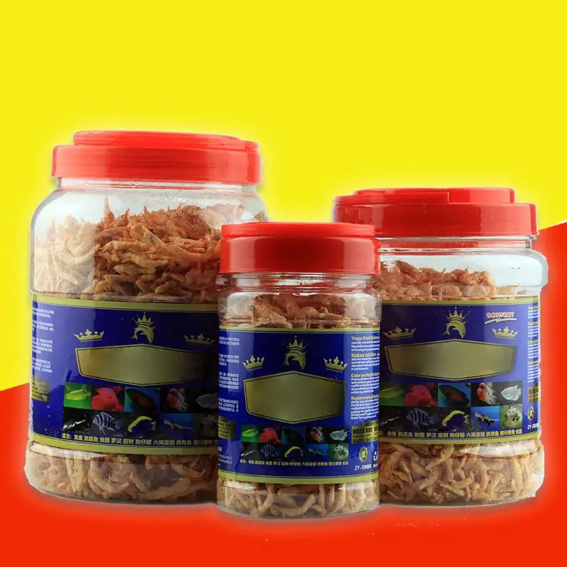 Aquarium Tropical Fish Foods Freeze Dried Shrimp