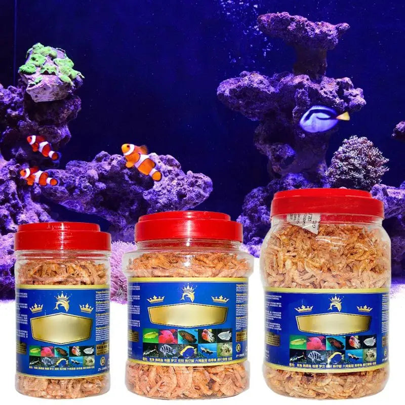 Aquarium Tropical Fish Foods Freeze Dried Shrimp