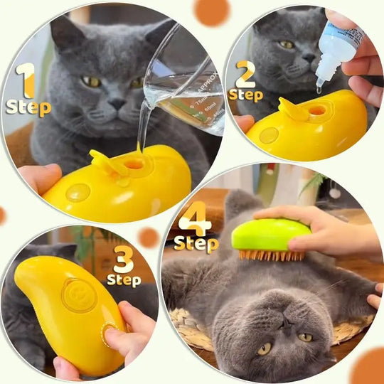 Pet Steam Brush