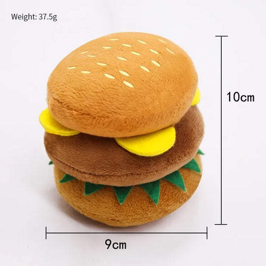 Fast Food Styled Dog Toys