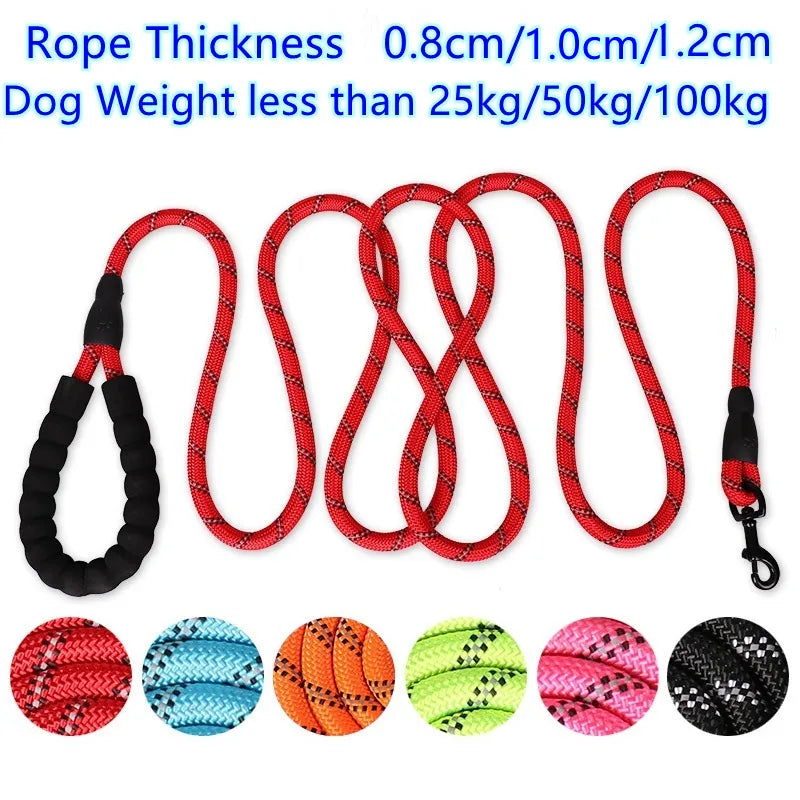 200/300cm Strong/Reflective Leash For Small/Medium/Large Dogs