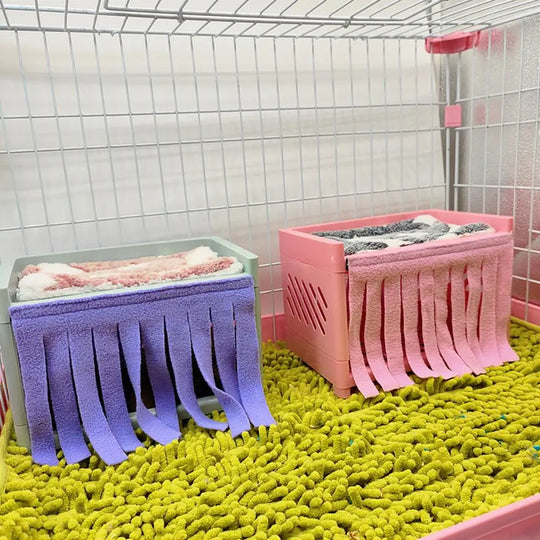 Hide House Tassel Bed For Hamsters/Guinea pigs