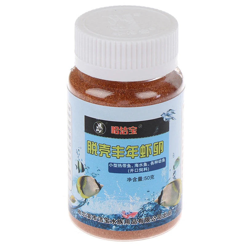 50g Small Fish Brine Shrimp Eggs Aquarium Fish Food