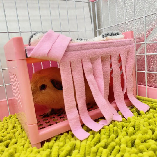 Hide House Tassel Bed For Hamsters/Guinea pigs