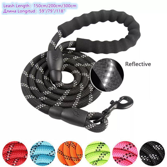 200/300cm Strong/Reflective Leash For Small/Medium/Large Dogs